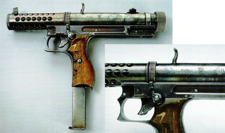 Experimental Lithuanian "Vladas" M1992 machine pistol