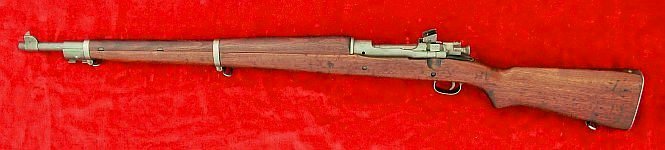 US Model 1903A3 rifle, left side