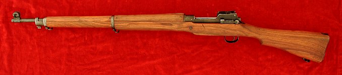 US Model 1917 rifle, left side