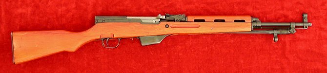 Albanian SKS rifle, right side