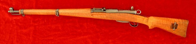 Swiss K31 rifle, left side