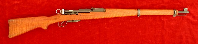 Swiss K31 rifle, right side