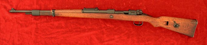 Russian-capture K98 rifle, left side