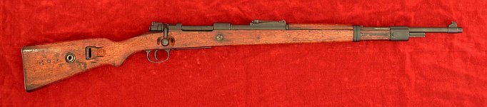 Russian-capture 98k rifle, right side