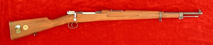 Swedish M1938 Mauser rifle, right side