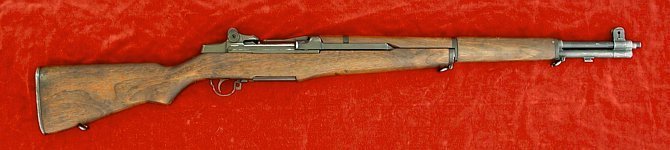 US M1 Garand rifle, right side