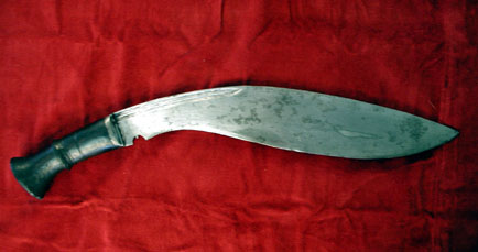 19th century kukri, right side