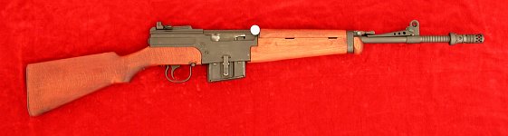 French MAS 49/56 rifle, right side