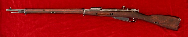 Russian Mosin Nagant 1891 rifle, left side