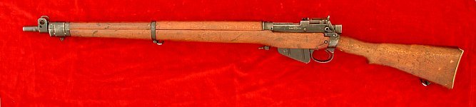 Enfield No. 4 Mk. II rifle, left side