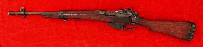 Enfield No. 5 Mk. I carbine, left side