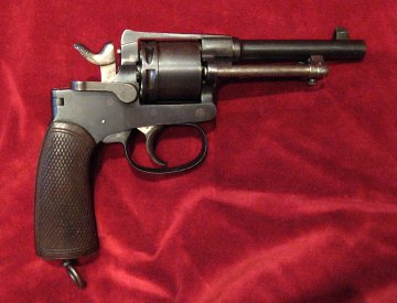 Austro-Hungarian M1898 Rast Gasser revolver, right side