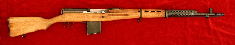 Russian SVT 1940 (Tokarev) rifle, right side