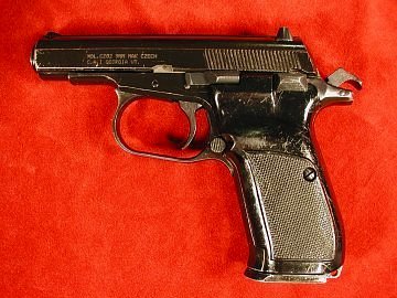 CZ vz. 82 pistol, left side