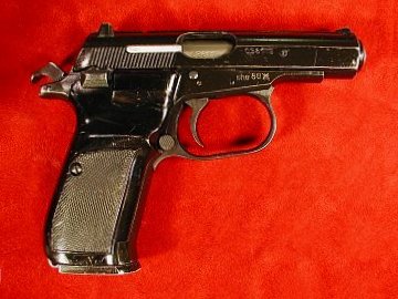 CZ vz. 82 pistol, right side