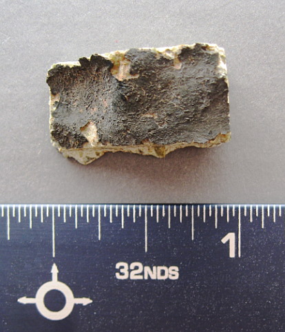 Johnstown meteorite fusion crust